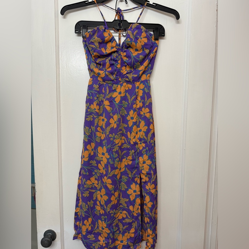 Sienna Sky Women's Floral Spaghetti Strap Dress Size XS